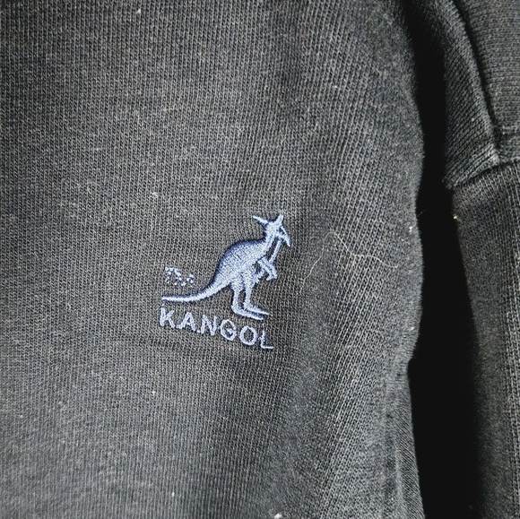 KANGOL | pullover kangaroo pocket hoodie sweatshirt - Picture 4 of 10
